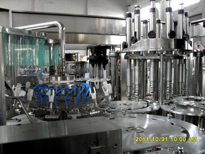 O PLC controla a máquina de enchimento quente da bebida para o auto processamento da bebida do suco do chá 0