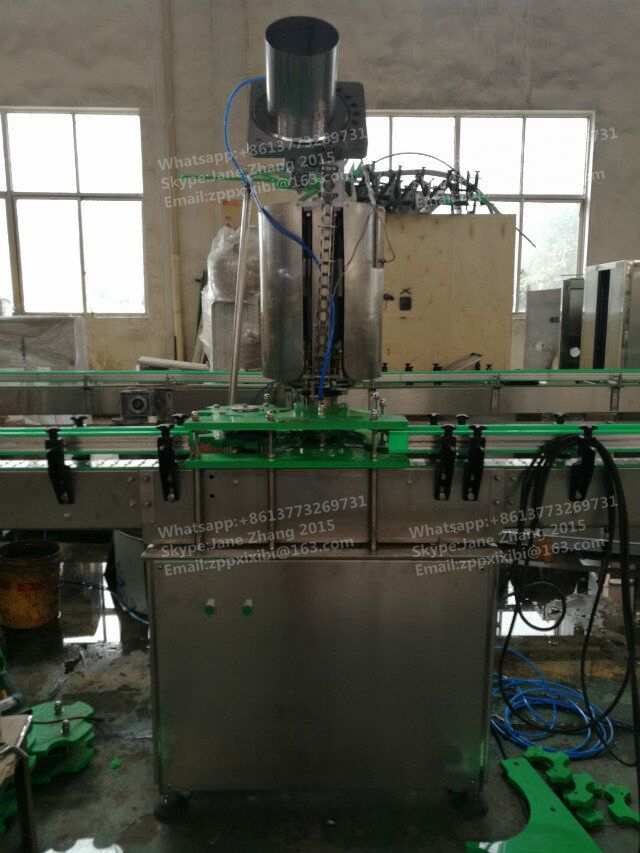 máquina de enchimento carbonatada da bebida da garrafa 330ml de vidro, 2000 garrafas pela hora 2