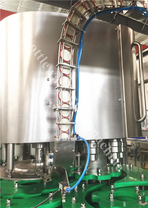 Processamento e produção de vidro líquidos de suco de máquina de engarrafamento 500ml da bebida 1
