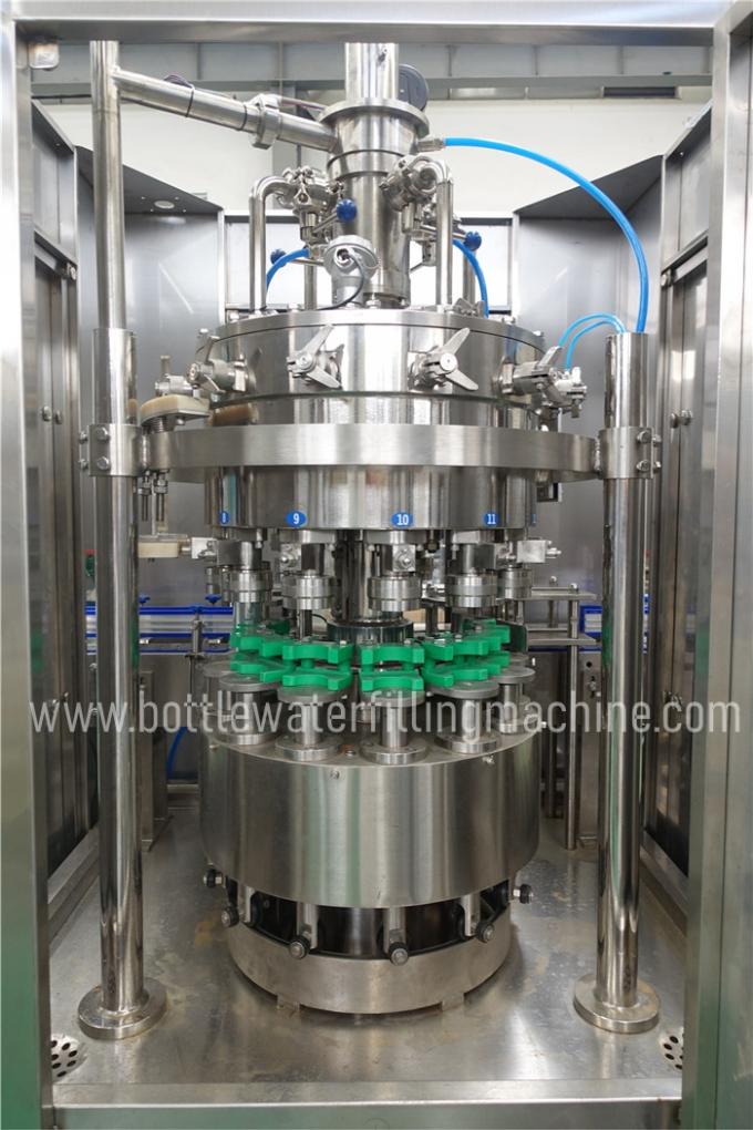 máquina de enchimento carbonatada misturador da bebida do CO2 de 750ml 500can/H 1