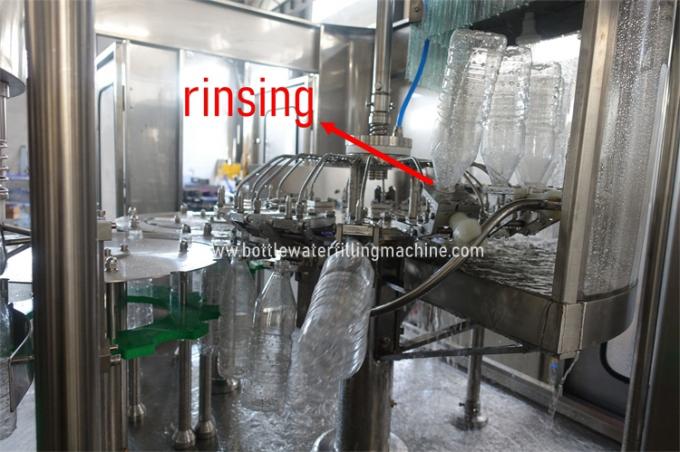 Máquinas de enchimento líquidas bebendo puras minerais, sistema automático do engarrafamento da água 1