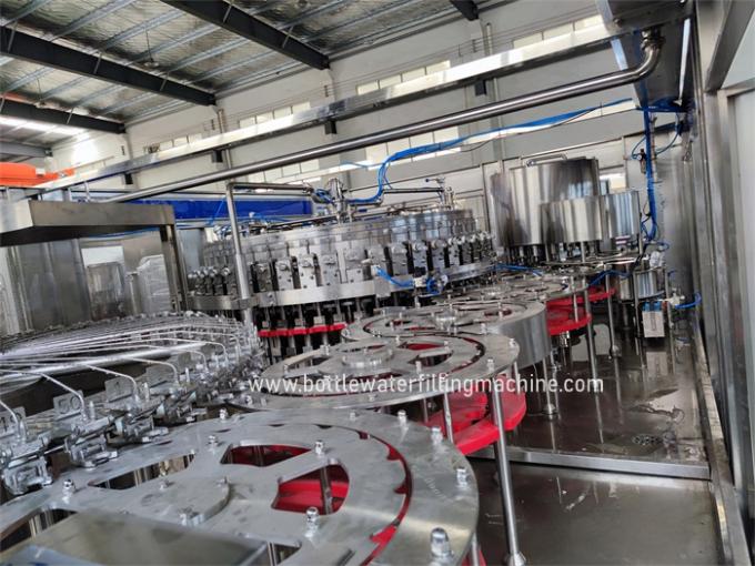 Linha de produção carbonatada água gasosa da CDD da máquina de enchimento 4000BPH da bebida 2