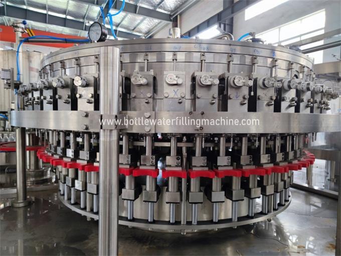 Linha de produção carbonatada garrafa 1000BPH da máquina de enchimento SS304 do refresco do animal de estimação 2