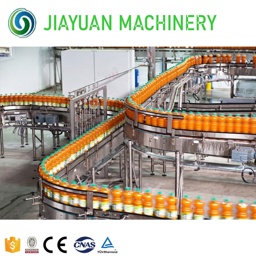 Automatic Lemon Pineapple Fruit Juice Bottle Filling Production Line