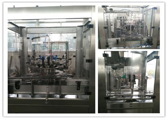 Máquina de enchimento automática do suco de 4000 bph da tela de toque do PLC para a linha de produção do suco 0