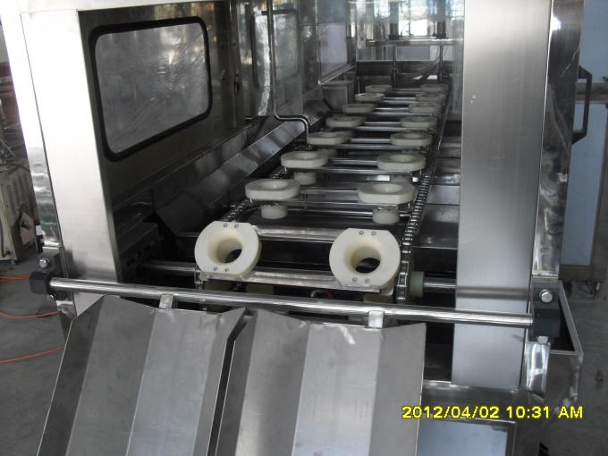 indústria alimentar 1.4kw controle 150 do PLC da máquina de enchimento da água de 5 galões - 600BPH 1