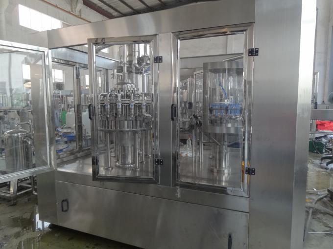3000 de aço inoxidável - linha de enchimento máquina da bebida 14000BPH de embalagem de enchimento do suco 0