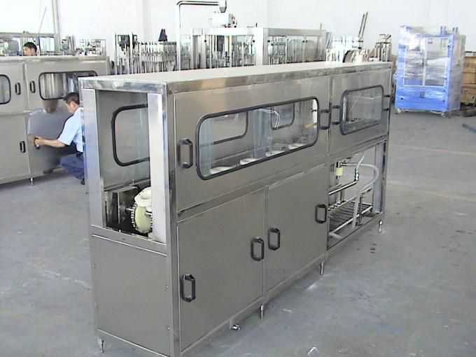 19L / Máquina de enchimento plástica da água do tambor de 5 galões com auto sistema da carga 1