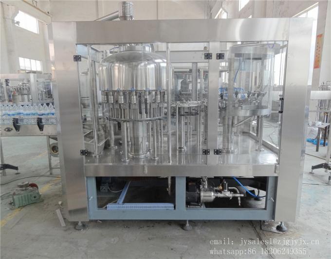 máquina de engarrafamento líquida pura automática de 3-In-1 Monoblock para a produção do suco de fruto 0