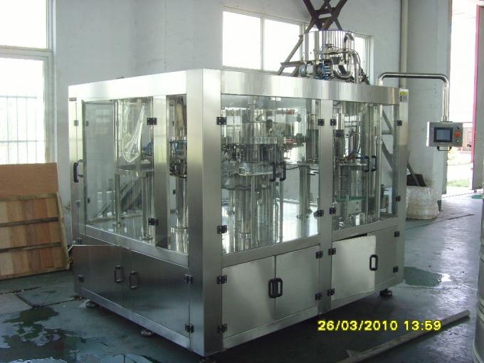 Máquina de enchimento carbonatada completa da bebida, linha de produção da bebida da energia 0