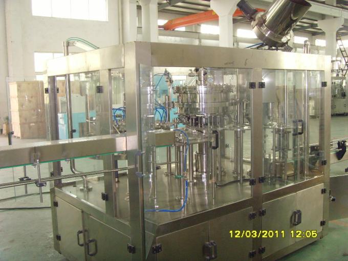 Máquina de enchimento automática da água gasosa/refresco da garrafa de vidro para a garrafa do ANIMAL DE ESTIMAÇÃO 1