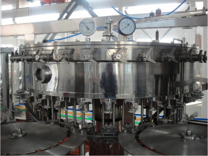 Máquina de engarrafamento da água gasosa/maquinaria/linha, plantas da soda da carbonação 4