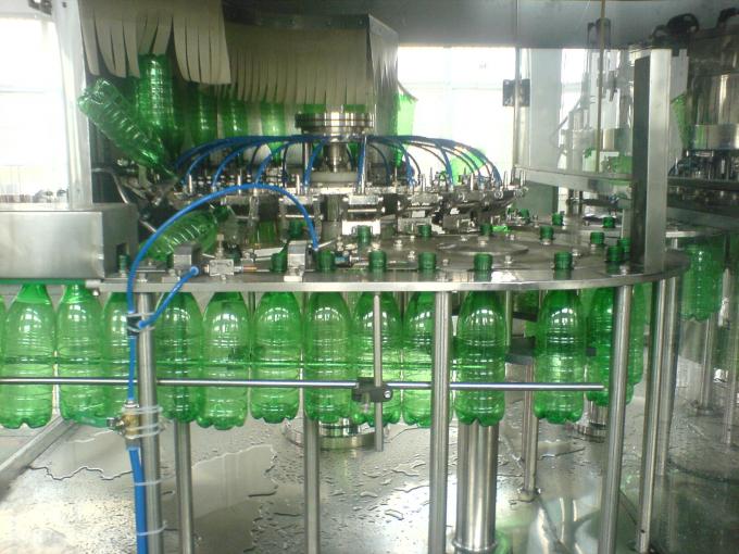 Máquina de enchimento automática da água gasosa/refresco da garrafa de vidro para a garrafa do ANIMAL DE ESTIMAÇÃO 3