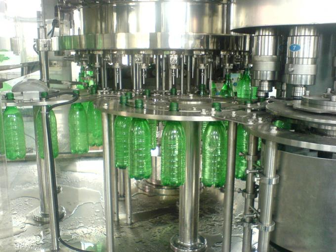 Máquina de enchimento automática da água gasosa/refresco da garrafa de vidro para a garrafa do ANIMAL DE ESTIMAÇÃO 5