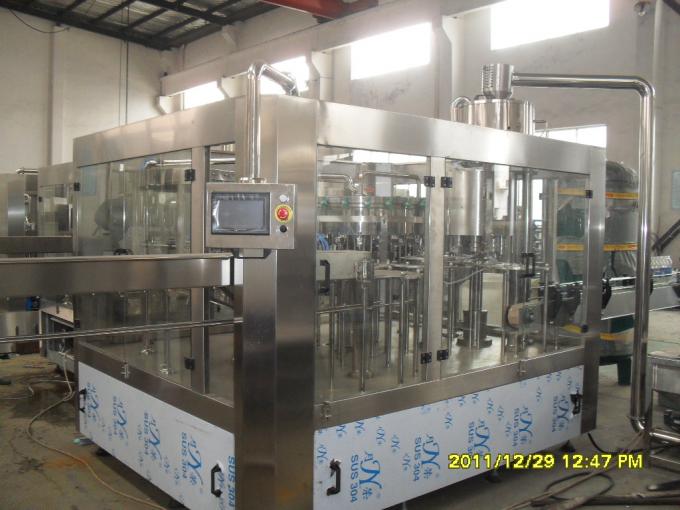 Máquina de enchimento carbonatada automática do refresco linha/3-In-1 da produção da bebida 0