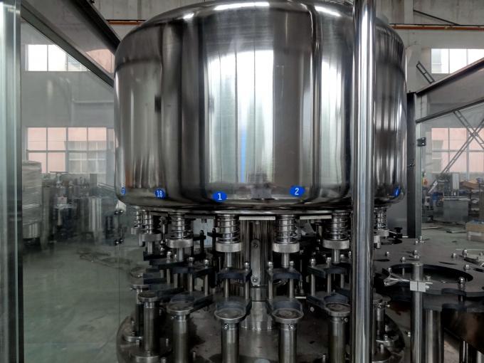 Linha de produção asséptica produto comestível da máquina/do engarrafamento de engarrafamento do vidro de leite SS304 1