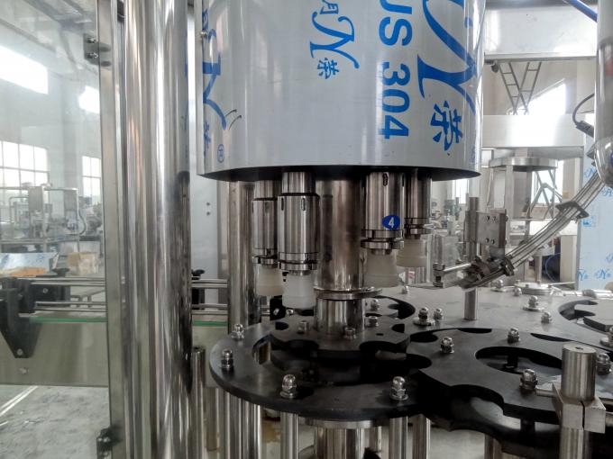 Linha de produção asséptica produto comestível da máquina/do engarrafamento de engarrafamento do vidro de leite SS304 2