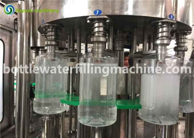 Máquina de engarrafamento elétrica industrial da água para garrafa plástica/de vidro 1