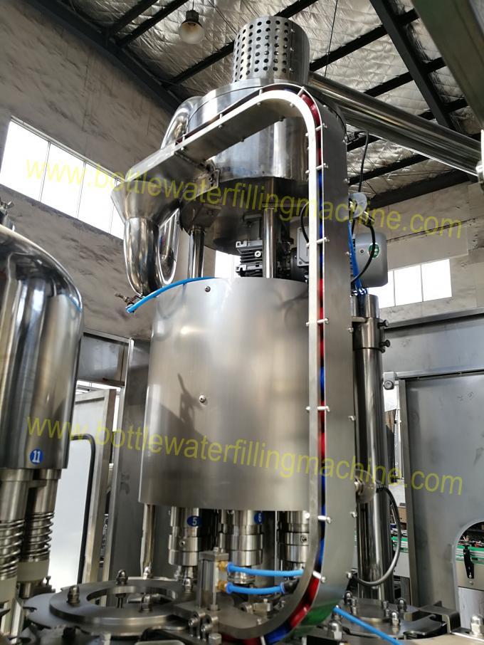 Máquina de engarrafamento refinada 4000B/H do ANIMAL DE ESTIMAÇÃO da água potável Capactiy 1