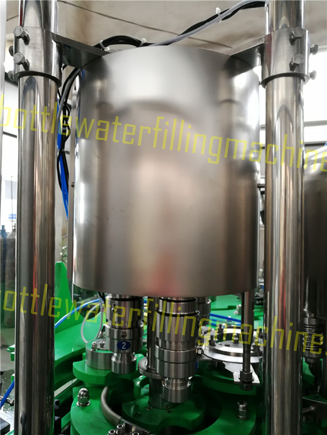 Linha de enchimento combinada do suco e do leite da água, linha de produção da garrafa de vidro de suco de fruto 2