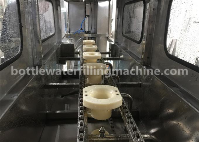 304 máquinas de enchimento de aço inoxidável da água de 5 galões/planta de engarrafamento com o 3.8kw conduzido bonde 2
