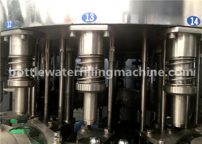 A máquina de engarrafamento plástica de Monoblock 5L destilou a planta de engarrafamento da água potável 0