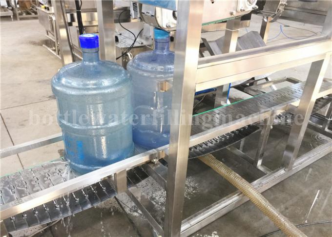 Termine 5 a linha de engarrafamento da água mineral de máquina de enchimento 300BPH da água do galão 1