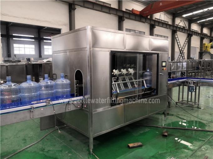 Linha de produção de enchimento da máquina do enchimento do galão 18.9L do equipamento 5 da água 600BPH 0