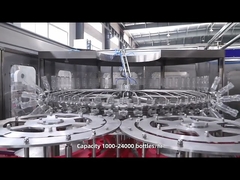 Máquina de enchimento carbonatada automática da bebida