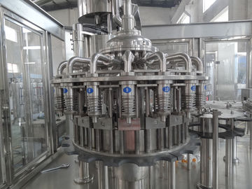 Silver Stainless Steel 3 In 1 Filling Machine For Flavored Water 2200 X 2100 X 2200MM