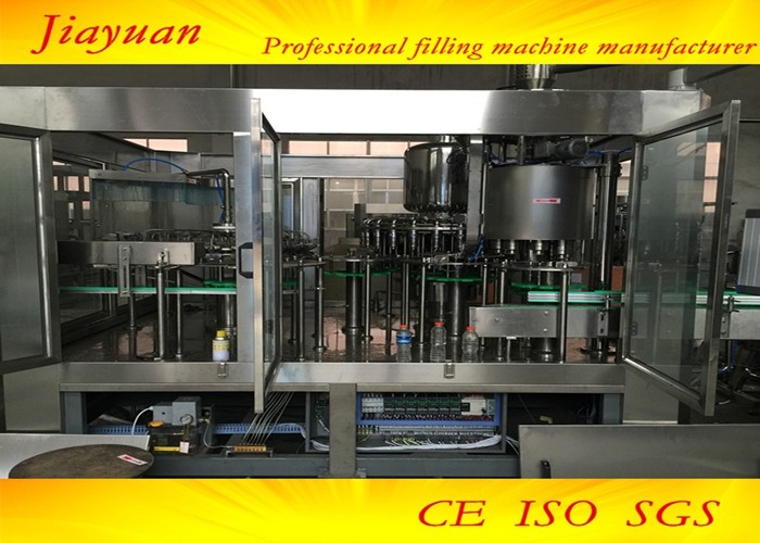 Suspension Bottleneck Catcher Beverage / Water Bottle Filling Machine 380V / 50HZ