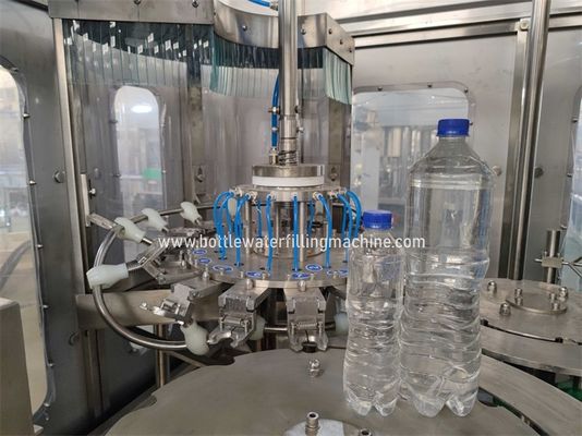 Máquina de enchimento de água mineral RO 200-2000ml com função de rotulagem