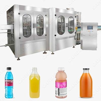 Máquina de enchimento de bebidas carbonatadas 100ml-2000ml cinco cabeças