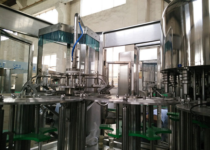 Máquina de enchimento do suco de fruto com o PLC do sistema Siemens do CIP aumentado 4