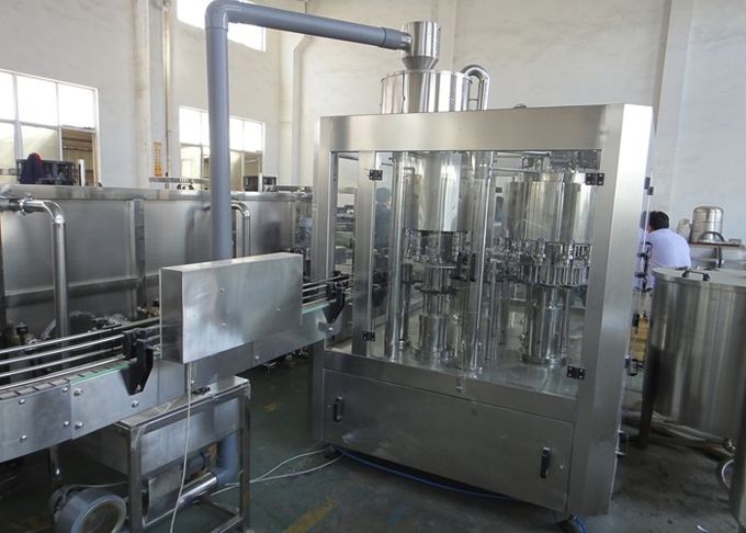 Máquina de enchimento do suco de fruto com o PLC do sistema Siemens do CIP aumentado 1